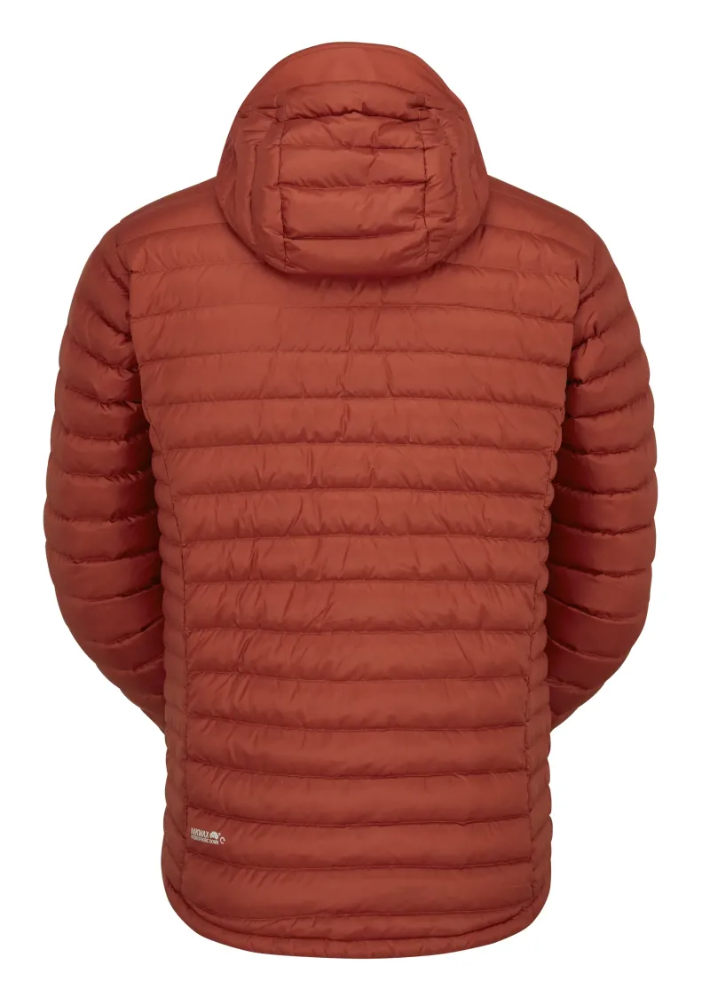 Rab Insulated Jackets-Mens Microlight Alpine Jacket - Tuscan Red