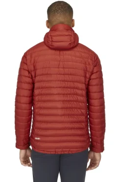 Rab Insulated Jackets-Mens Microlight Alpine Jacket - Tuscan Red