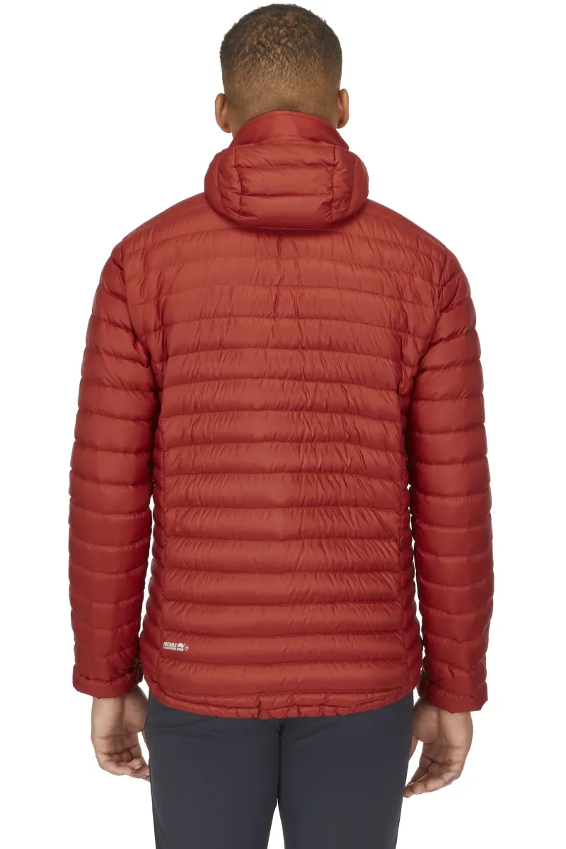 Rab Insulated Jackets-Mens Microlight Alpine Jacket - Tuscan Red