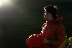 Rab Insulated Jackets-Mens Microlight Alpine Jacket - Tuscan Red