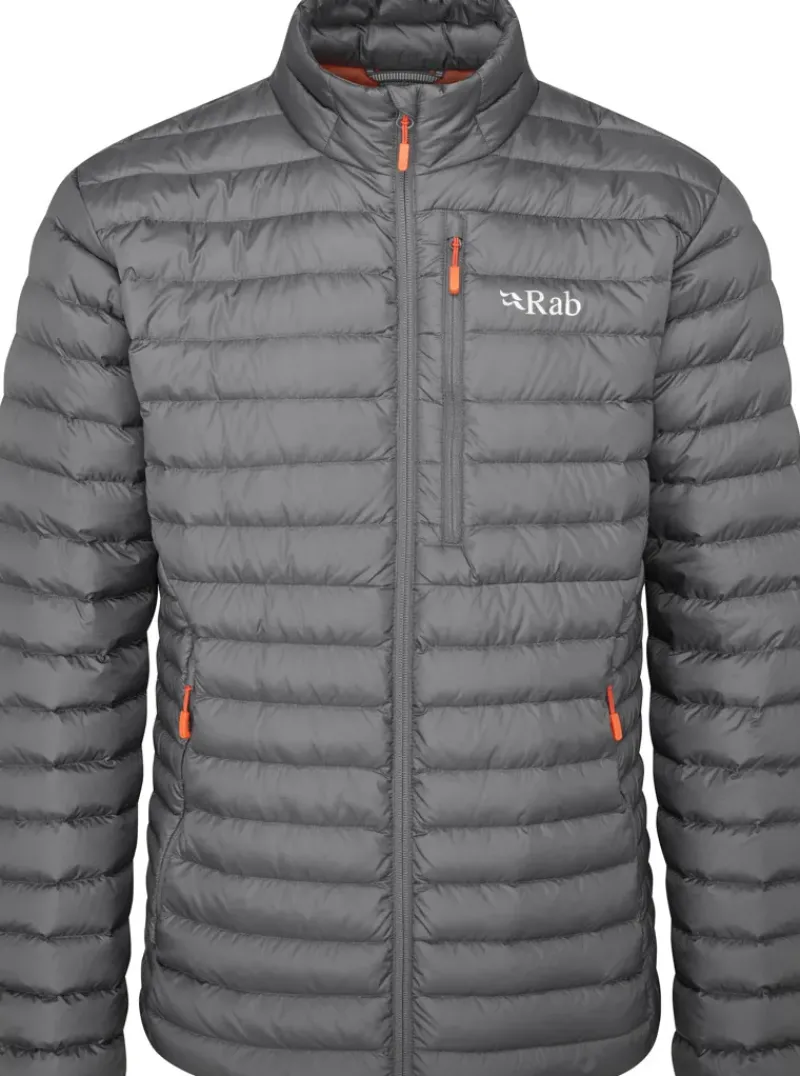 Rab Insulated Jackets-Mens Microlight Jacket - Graphene
