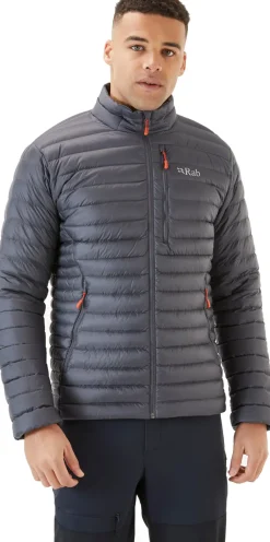 Rab Insulated Jackets-Mens Microlight Jacket - Graphene