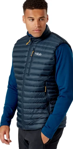 Rab Vests & Gilets-Mens Microlight Vest - Beluga