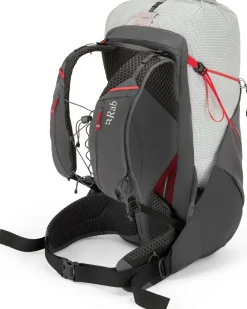 Rab Fast & Light Rucksacks And Vests-Mens Muon 40 Rucksack - Pewter-Graphene