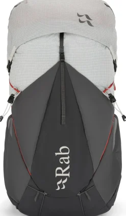 Rab Fast & Light Rucksacks And Vests-Mens Muon 50 Rucksack - Pewter-Graphene