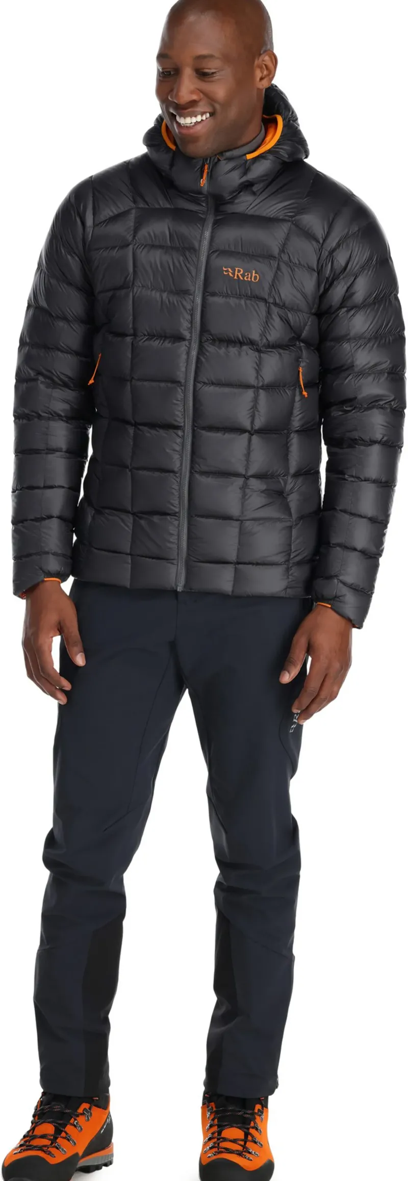 Rab Insulated Jackets-Mens Mythic Alpine Jacket - Graphene
