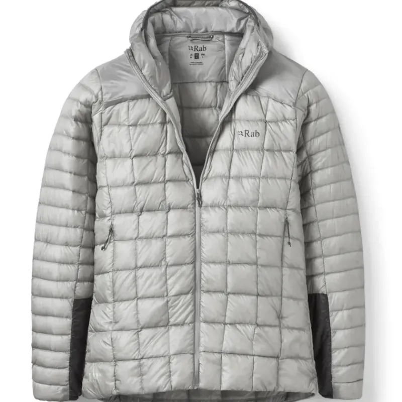 Rab Insulated Jackets-Mens Mythic Alpine Light Jacket - Light Zinc