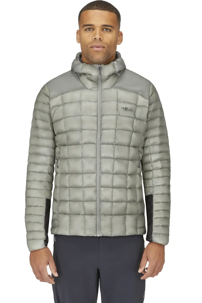 Rab Insulated Jackets-Mens Mythic Alpine Light Jacket - Light Zinc