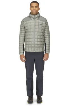 Rab Insulated Jackets-Mens Mythic Alpine Light Jacket - Light Zinc