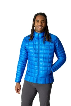 Rab Insulated Jackets-Mens Mythic Alpine Light Jacket - Maya Blue