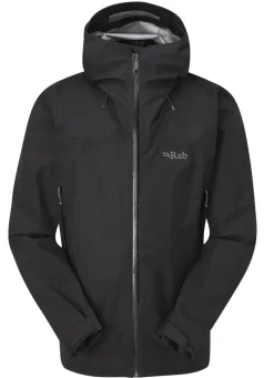 Rab Waterproof Jackets-Mens Namche GTX Jacket - Black