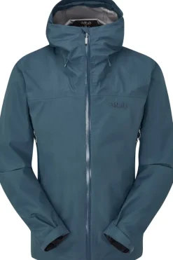 Rab Waterproof Jackets-Mens Namche GTX Jacket - Orion Blue