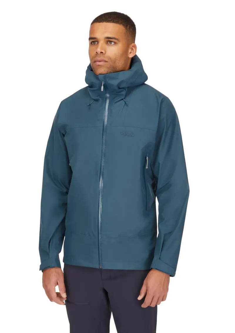 Rab Waterproof Jackets-Mens Namche GTX Jacket - Orion Blue