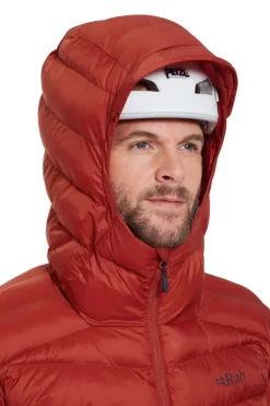Rab Insulated Jackets-Mens Nebula Pro Jacket - Tuscan Red