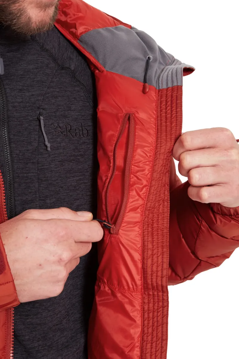 Rab Insulated Jackets-Mens Nebula Pro Jacket - Tuscan Red