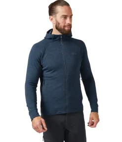 Rab Fleece & Mid Layer-Mens Nexus Hoody - Deep Ink