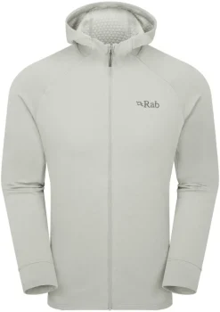Rab Fleece & Mid Layer-Mens Nexus Hoody - Light Zinc