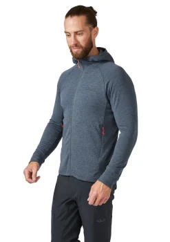 Rab Fleece & Mid Layer-Mens Nexus Hoody - Steel