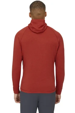 Rab Fleece & Mid Layer-Mens Nexus Hoody - Tuscan Red