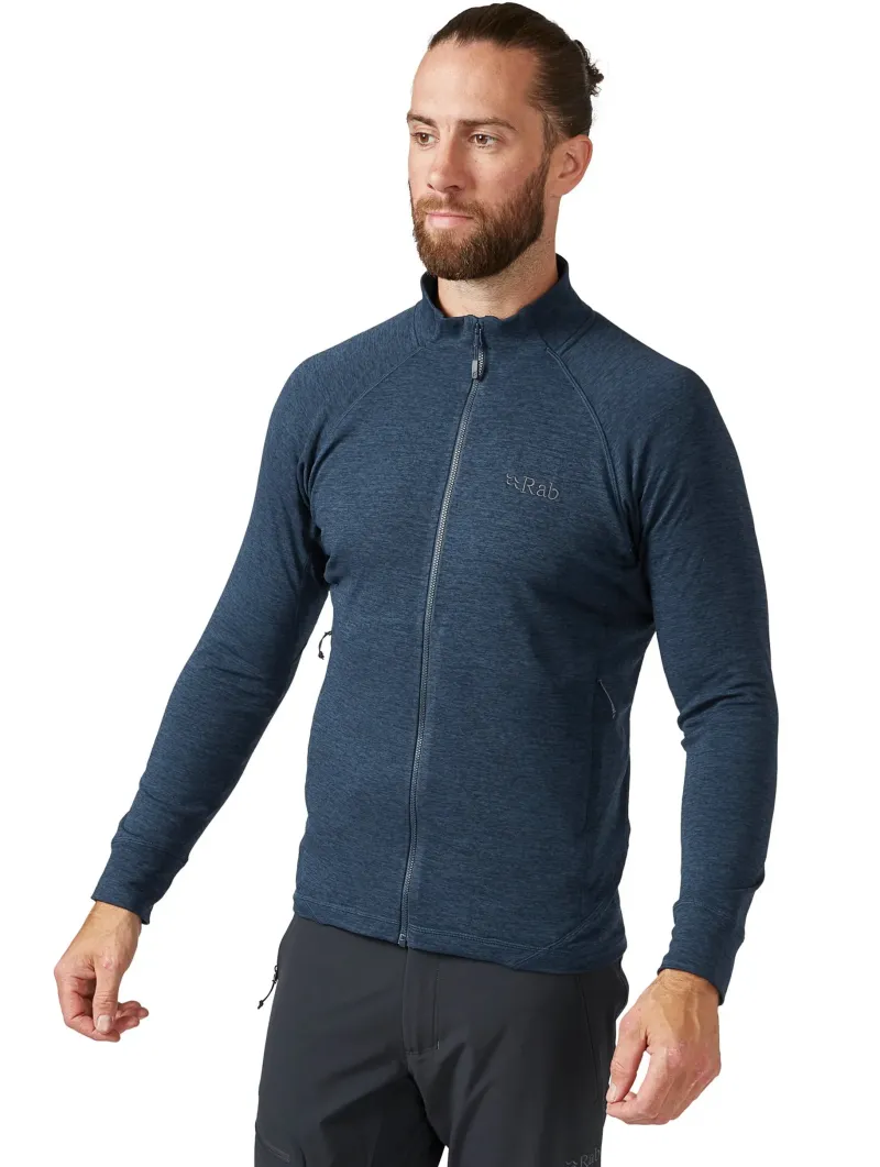 Rab Fleece & Mid Layer-Mens Nexus Jacket - Deep Ink