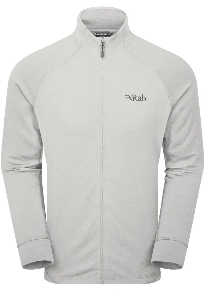 Rab Fleece & Mid Layer-Mens Nexus Jacket - Light Zinc