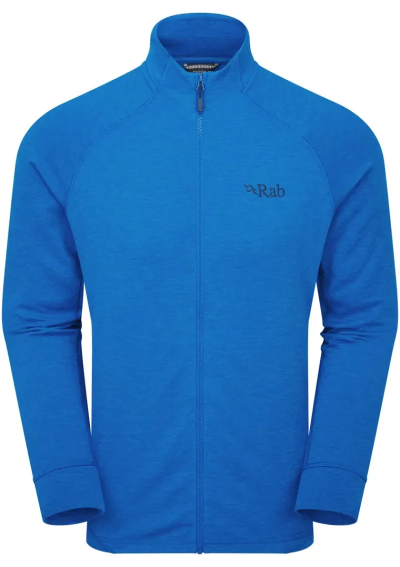 Rab Fleece & Mid Layer-Mens Nexus Jacket - Maya Blue