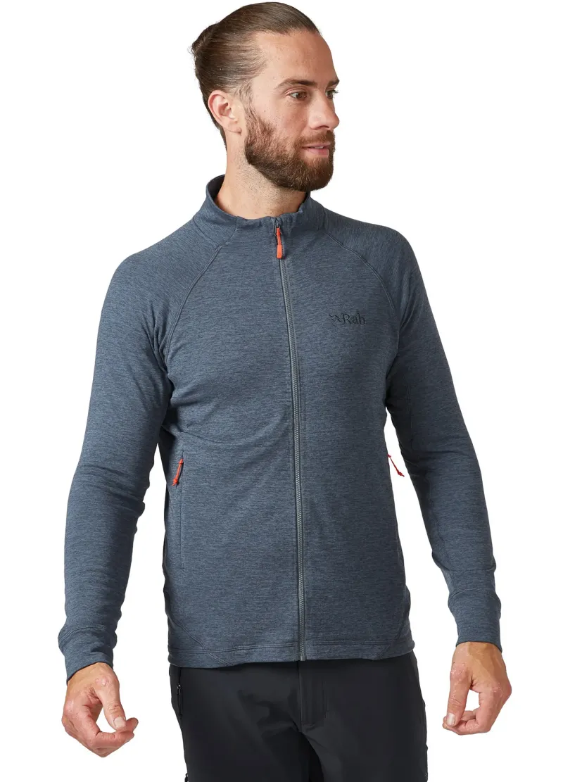 Rab Fleece & Mid Layer-Mens Nexus Jacket - Steel