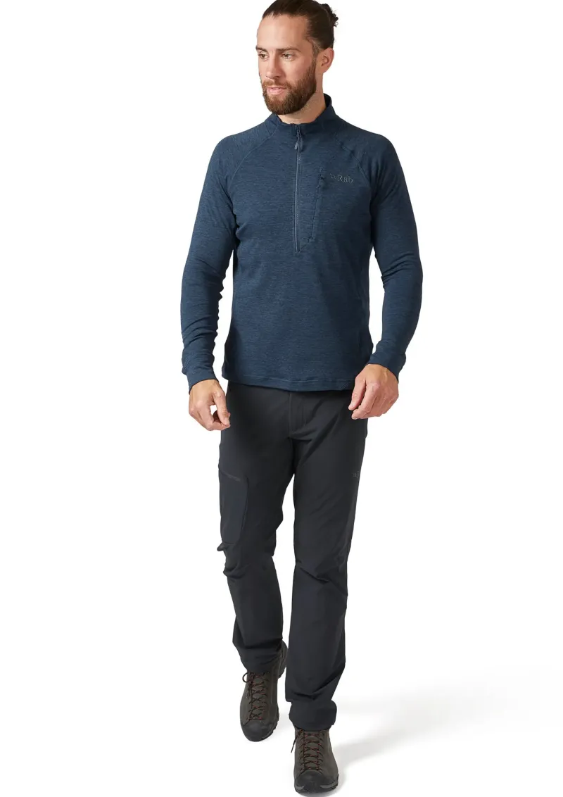Rab Fleece & Mid Layer-Mens Nexus Pull-On - Deep Ink