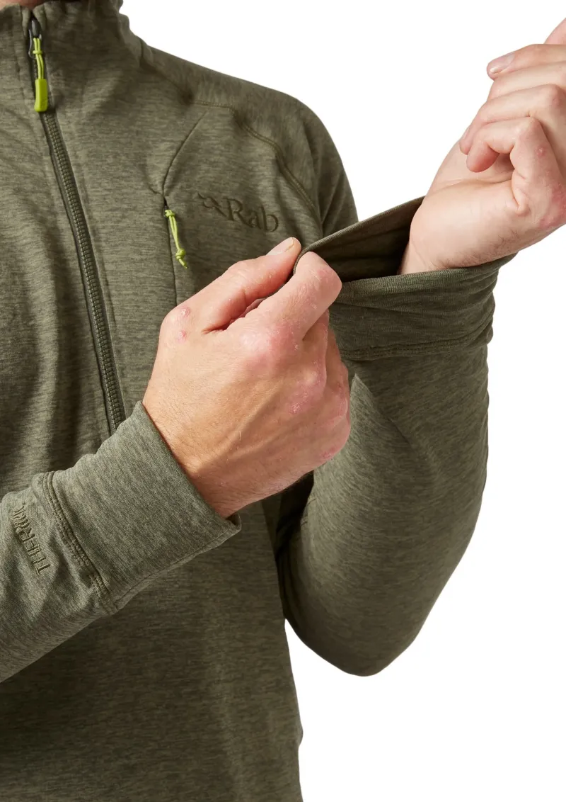 Rab Fleece & Mid Layer-Mens Nexus Pull-On - Light Khaki