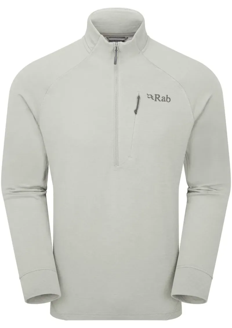 Rab Fleece & Mid Layer-Mens Nexus Pull-On - Light Zinc