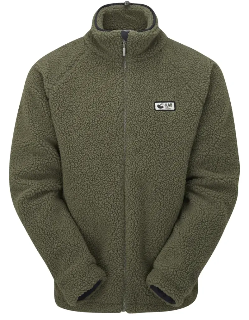 Rab Fleece & Mid Layer-Mens Original Pile Jacket - Light Khaki
