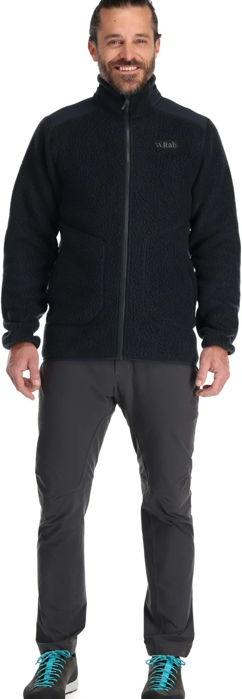 Rab Fleece & Mid Layer-Mens Outpost Jacket - Beluga