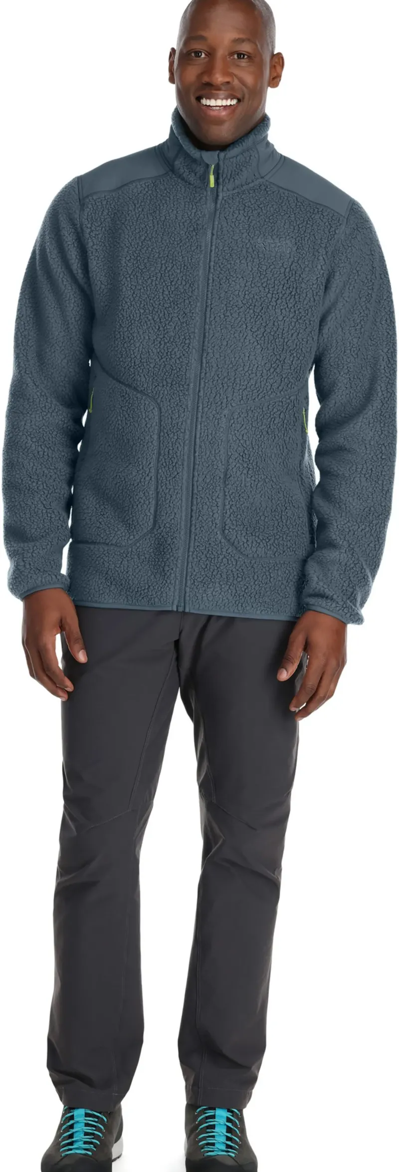 Rab Fleece & Mid Layer-Mens Outpost Jacket - Orion Blue