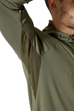 Rab T-Shirts & Baselayers-Mens Rivelin Hoody - Light Khaki