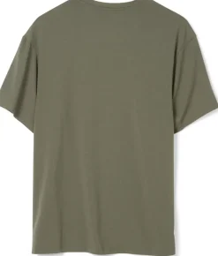 Rab T-Shirts & Baselayers-Mens Rivelin Pocket Tee - Light Khaki