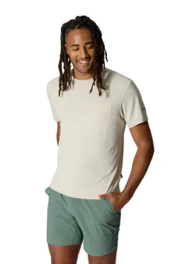 Rab T-Shirts & Baselayers-Mens Rivelin Pocket Tee - Pebble
