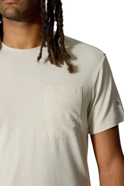 Rab T-Shirts & Baselayers-Mens Rivelin Pocket Tee - Pebble