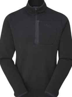 Rab Fleece & Mid Layer-Mens Ryvoan Pull-On - Ebony