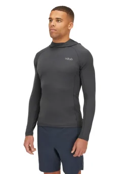 Rab T-Shirts & Baselayers-Mens Sonic Hoody - Graphene