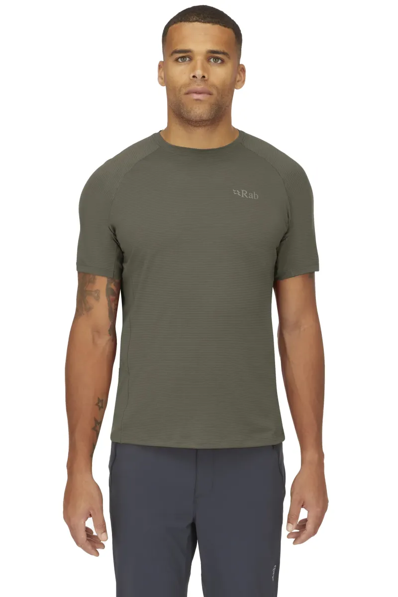 Rab T-Shirts & Baselayers-Mens Sonic Tee - Light Khaki
