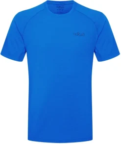Rab T-Shirts & Baselayers-Mens Sonic Tee - Maya Blue