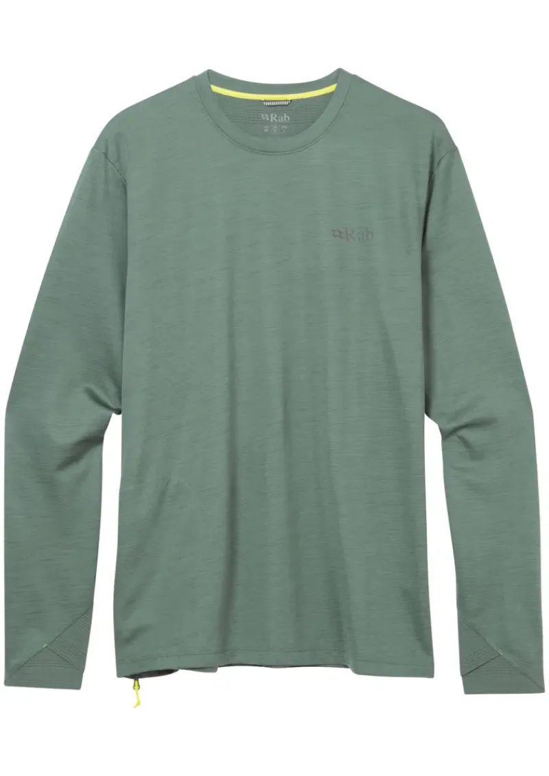 Rab Fleece & Mid Layer-Mens Staden Crew - Sage