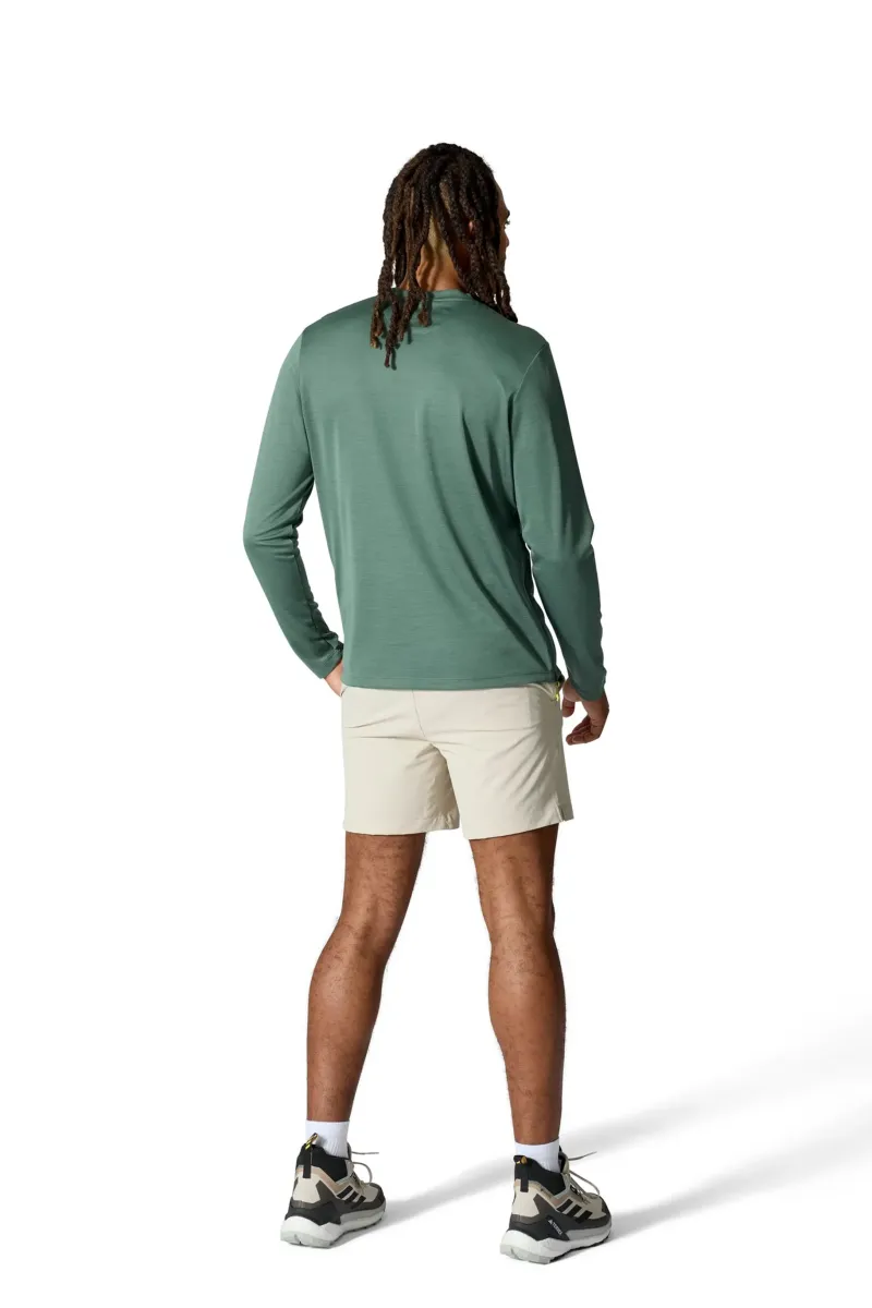 Rab Fleece & Mid Layer-Mens Staden Crew - Sage