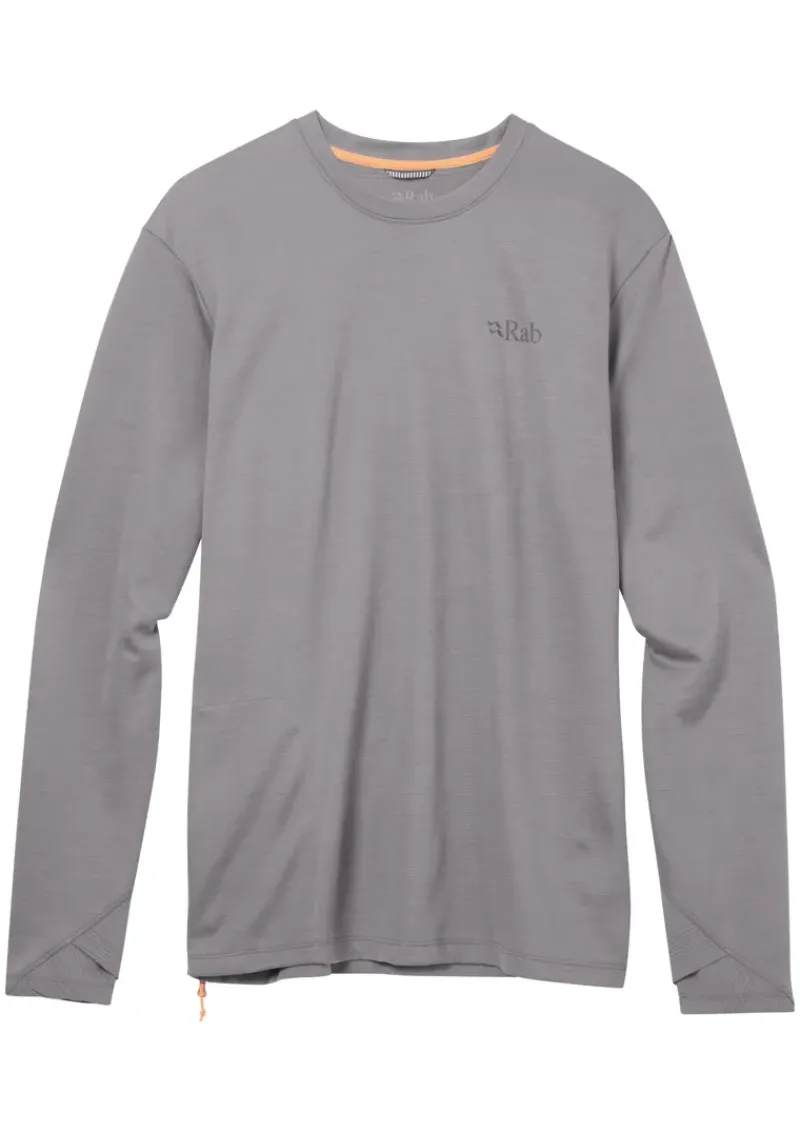 Rab Fleece & Mid Layer-Mens Staden Crew - Zinc