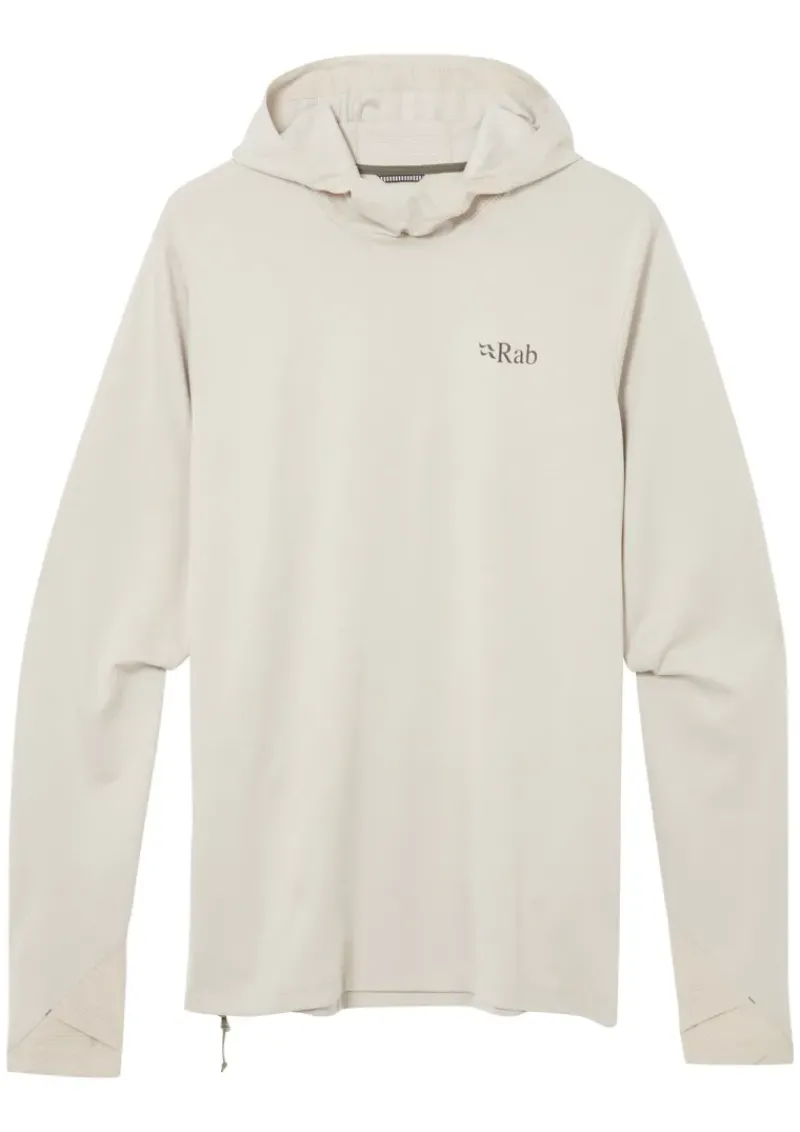 Rab Fleece & Mid Layer-Mens Staden Hoody - Pebble