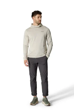 Rab Fleece & Mid Layer-Mens Staden Hoody - Pebble
