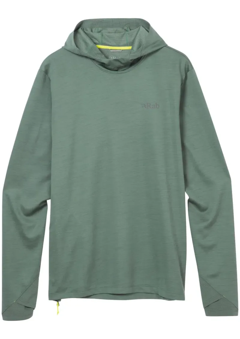 Rab Fleece & Mid Layer-Mens Staden Hoody - Sage