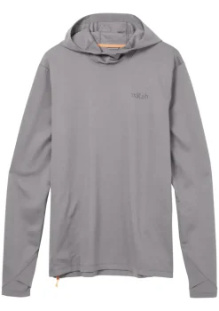 Rab Fleece & Mid Layer-Mens Staden Hoody - Zinc