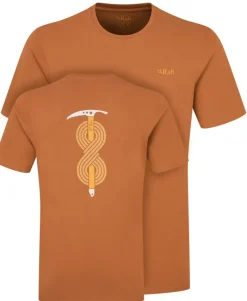 Rab T-Shirts & Baselayers-Mens Stance Axe Tee - Red Earth