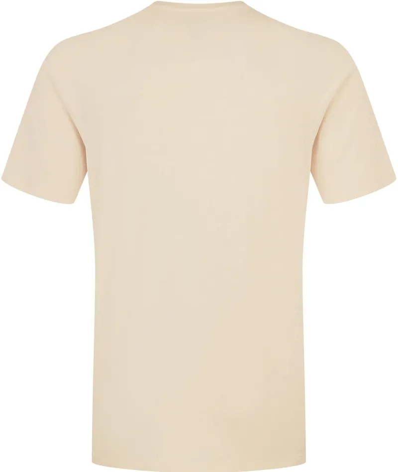 Rab T-Shirts & Baselayers-Mens Stance Logo Tee - Ecru